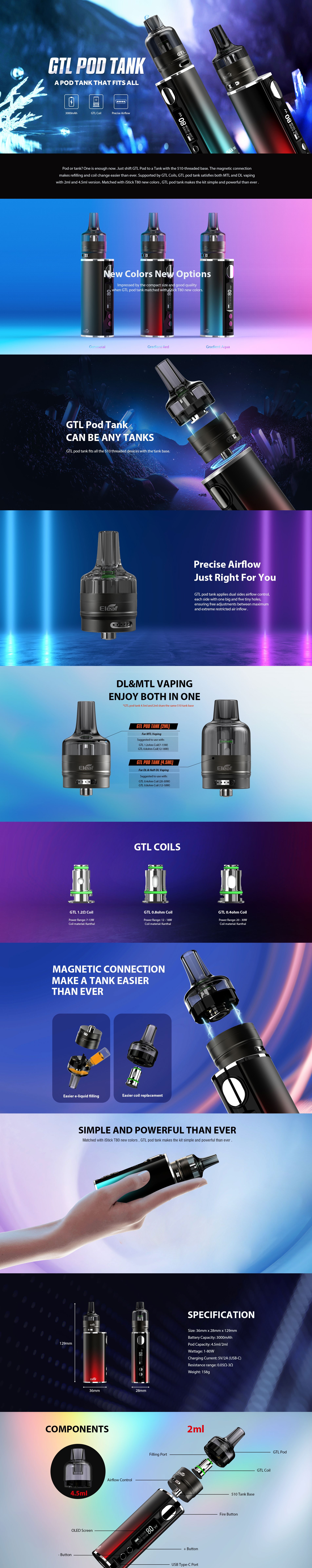 kit istick t80